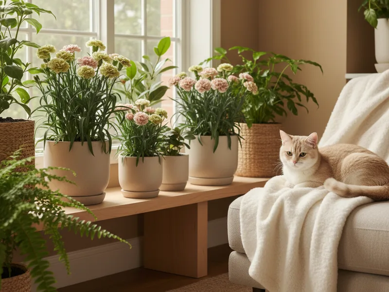 Why carnations are mildly toxic