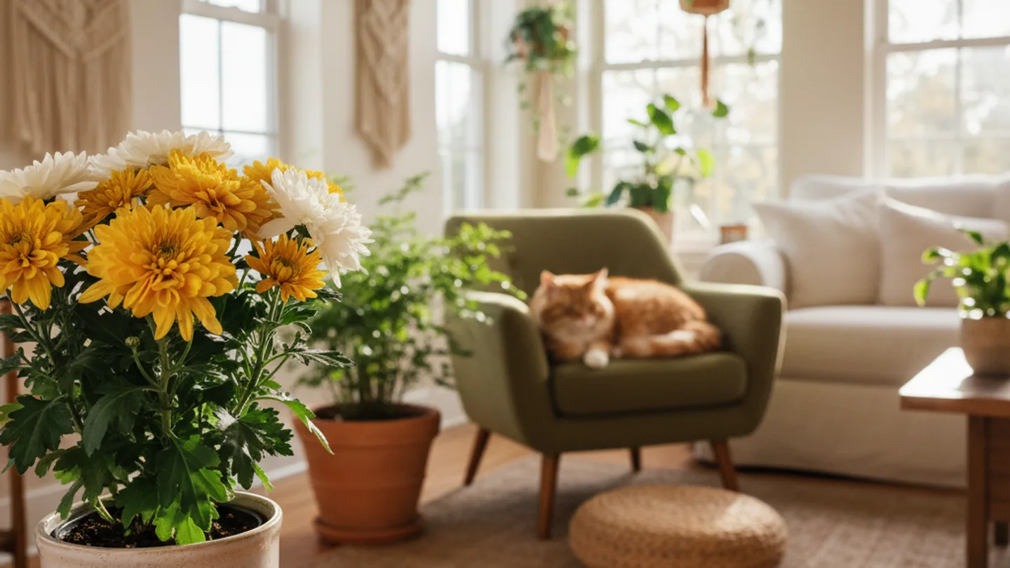 Are Chrysanthemums Toxic to Cats and Dogs?
