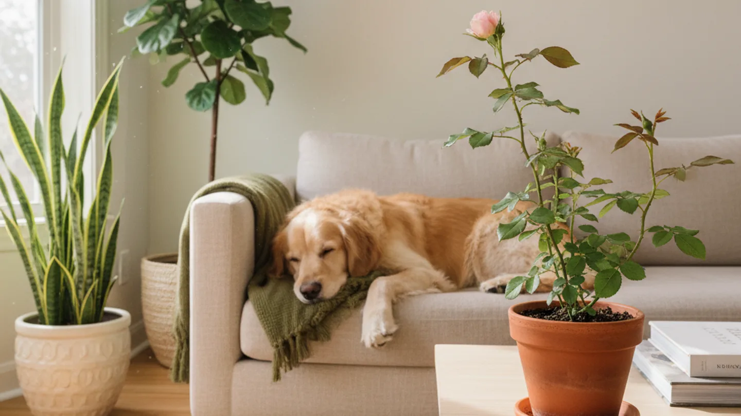 Are Roses Toxic to Cats and Dogs?