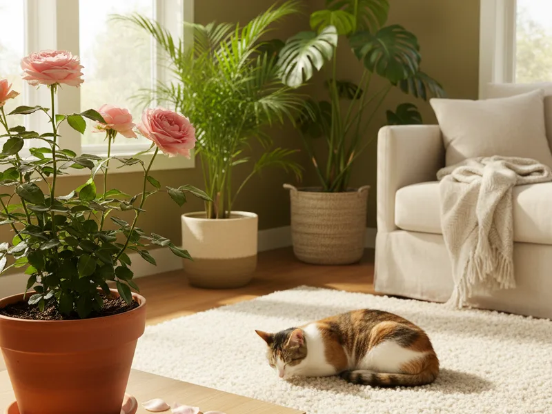 What to do if your pet eats a rose