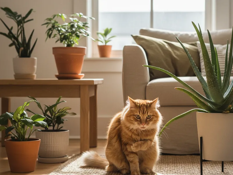 What happens if your cat or dog eats aloe vera