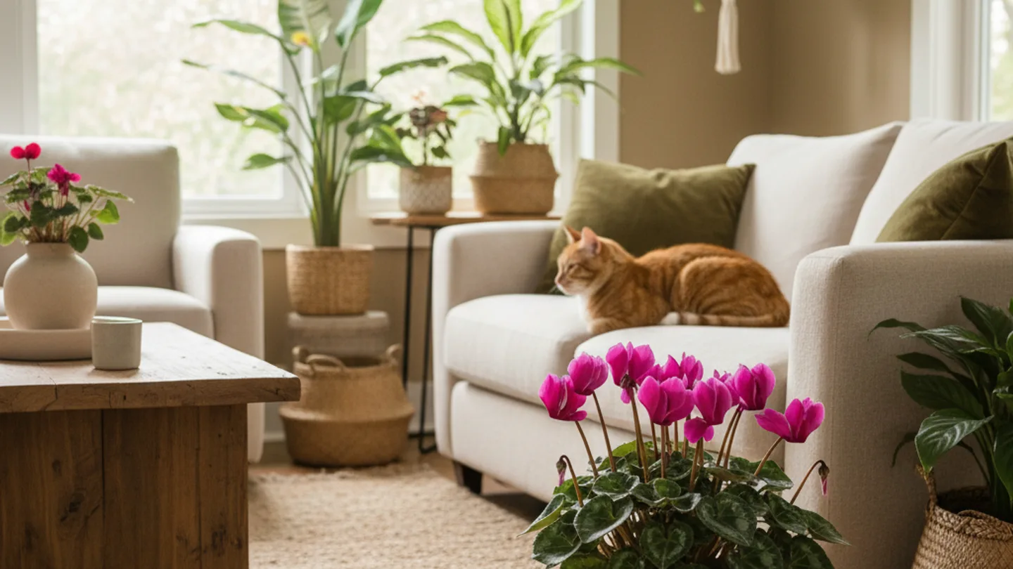 Is Cyclamen Toxic to Cats and Dogs?