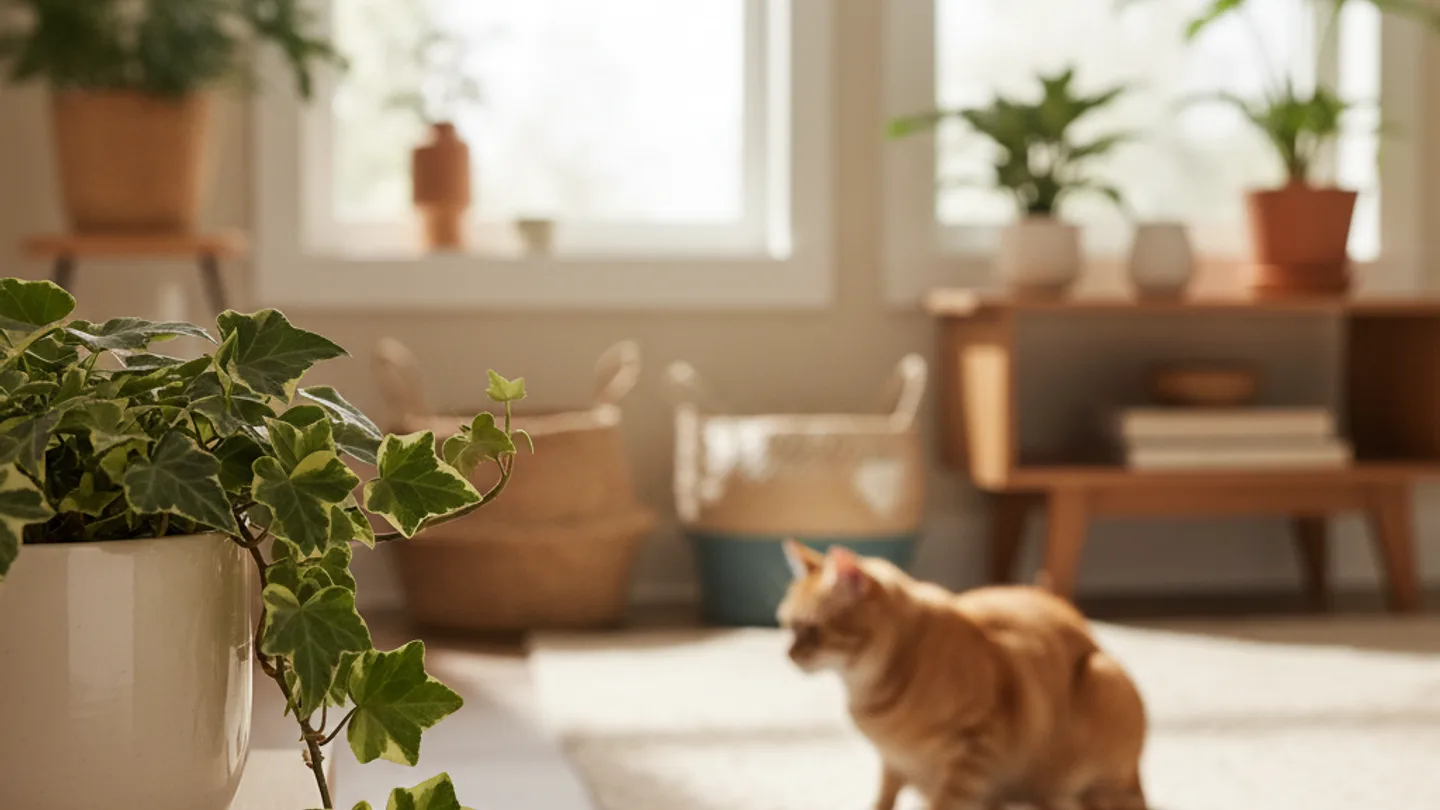 Is English Ivy Toxic to Cats and Dogs?