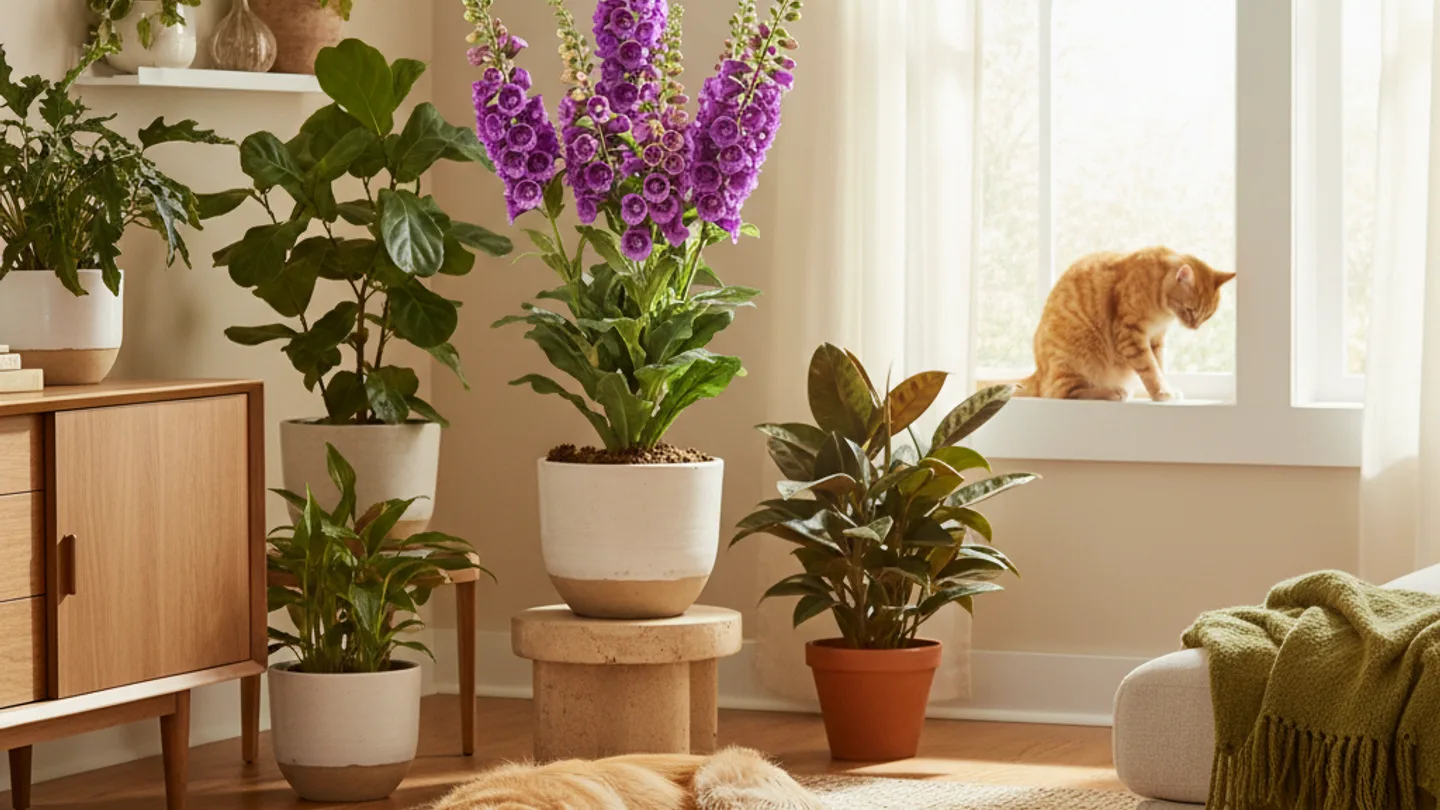 Is Foxglove Toxic to Cats and Dogs? A Garden Emergency