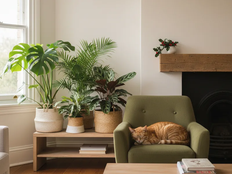 Decorating safely when holly is in the house