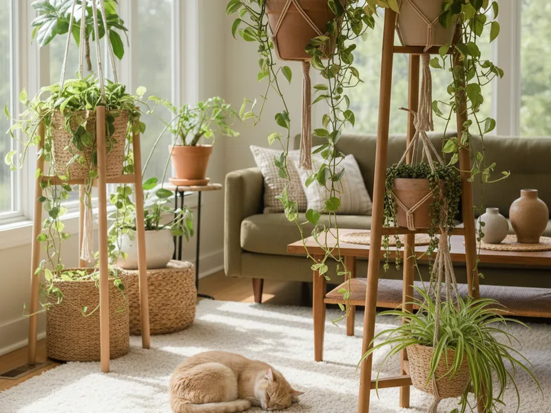 The safe swap: trailing plants that are generally considered non-toxic