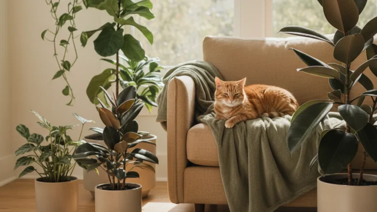 Is Rubber Plant Toxic to Cats and Dogs?