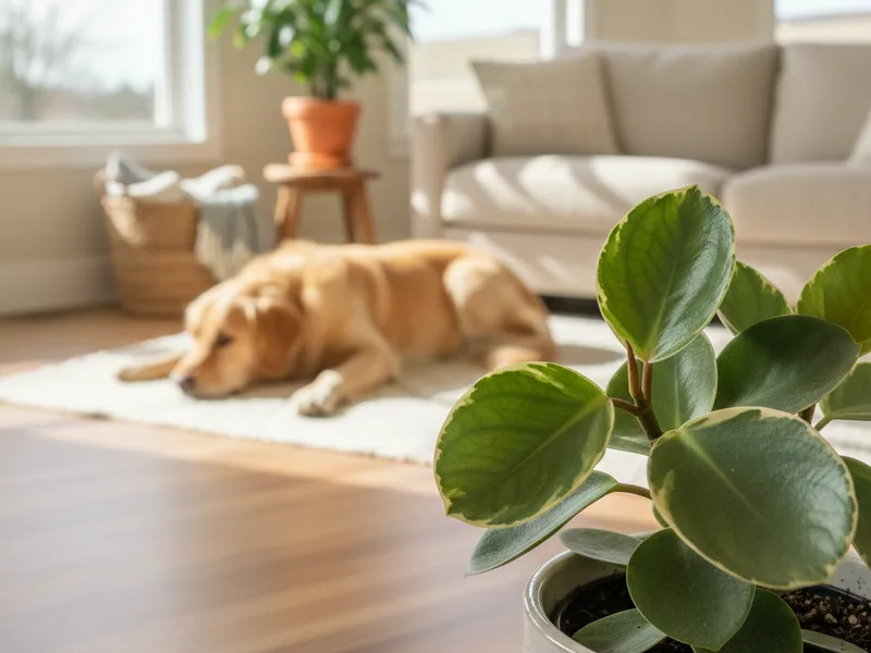 A safe alternative: the baby rubber plant