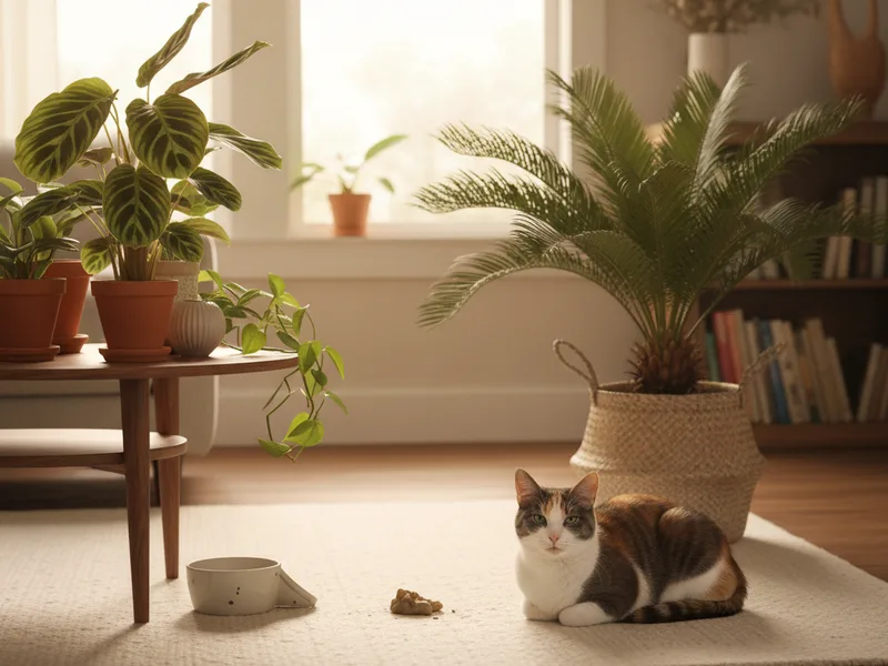 Symptoms of sago palm poisoning