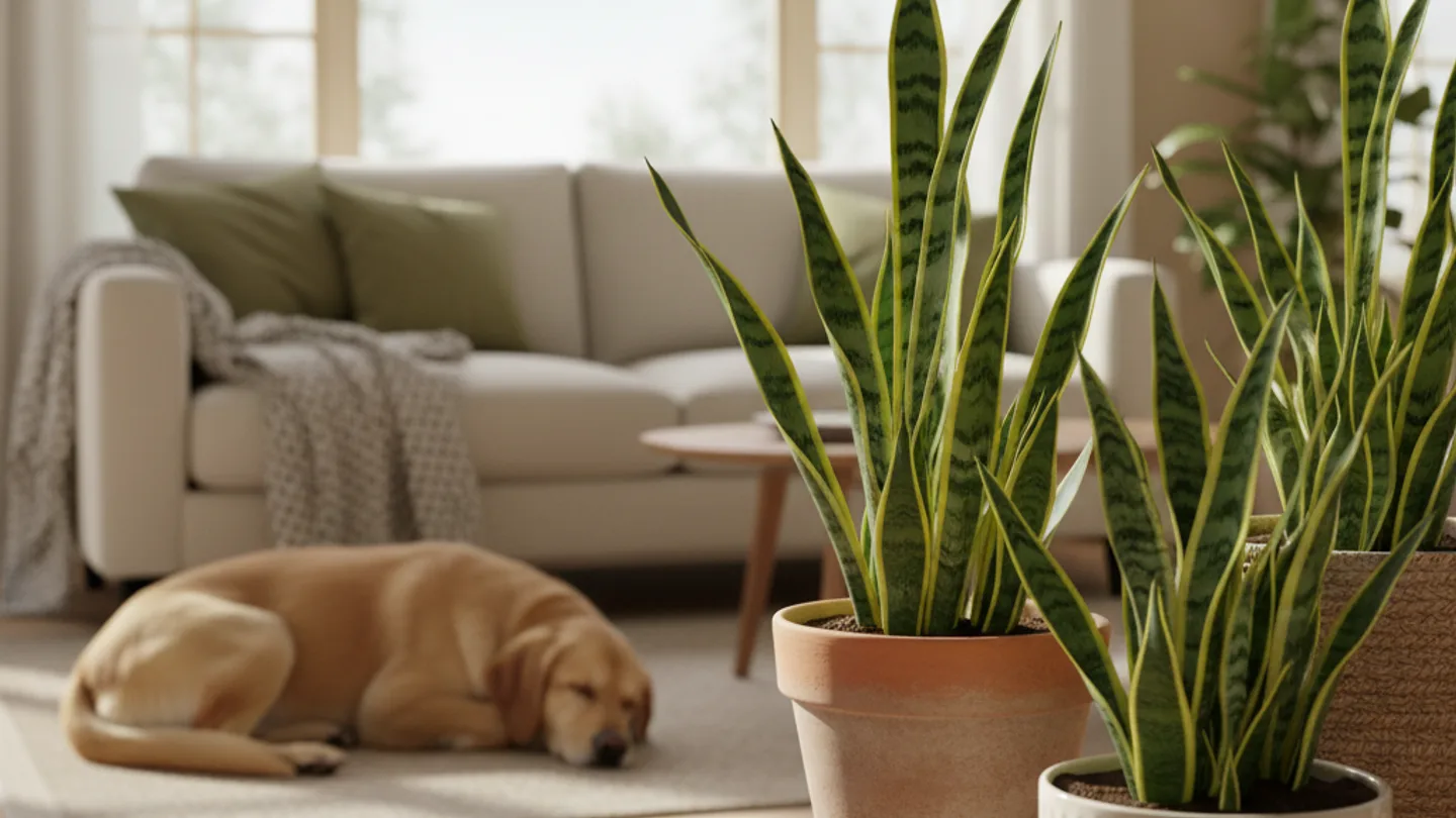 Is Snake Plant Toxic to Cats and Dogs?