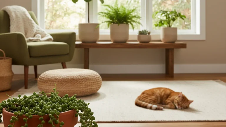Is String of Pearls Toxic to Cats and Dogs?